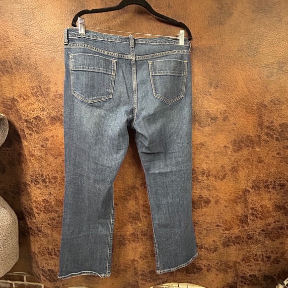Old Navy sweetheart womens blue jeans 14 petite short denim casual - Picture 5 of 5